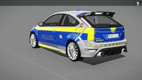 Ford Focus RS Polizei