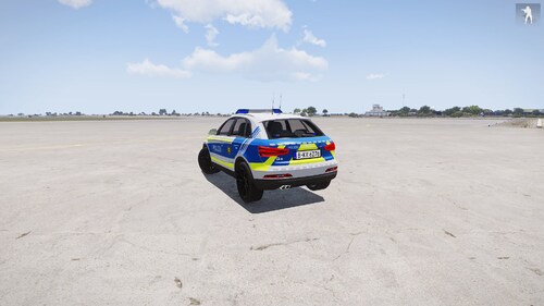 Audi Q3 Polizei