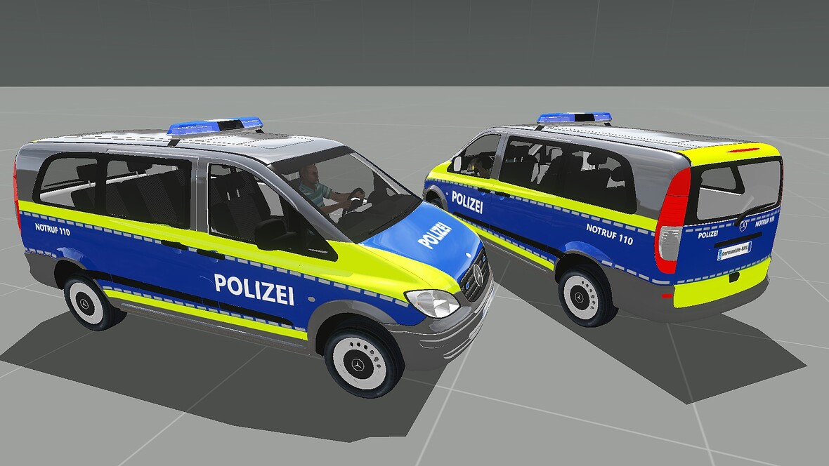 Mercedes-Benz Vito Autobahn Polizei