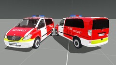 MERCEDES VITO NEF [NOTARZTEINSATZFAHRZEUG] Version 2