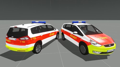 Ford Galaxy NEF [NOTARZTEINSATZFAHRZEUG] Version3