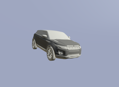 Range Rover Evoque 3D Modell