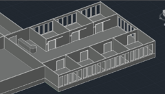 Patienten Zimmer AutoCad