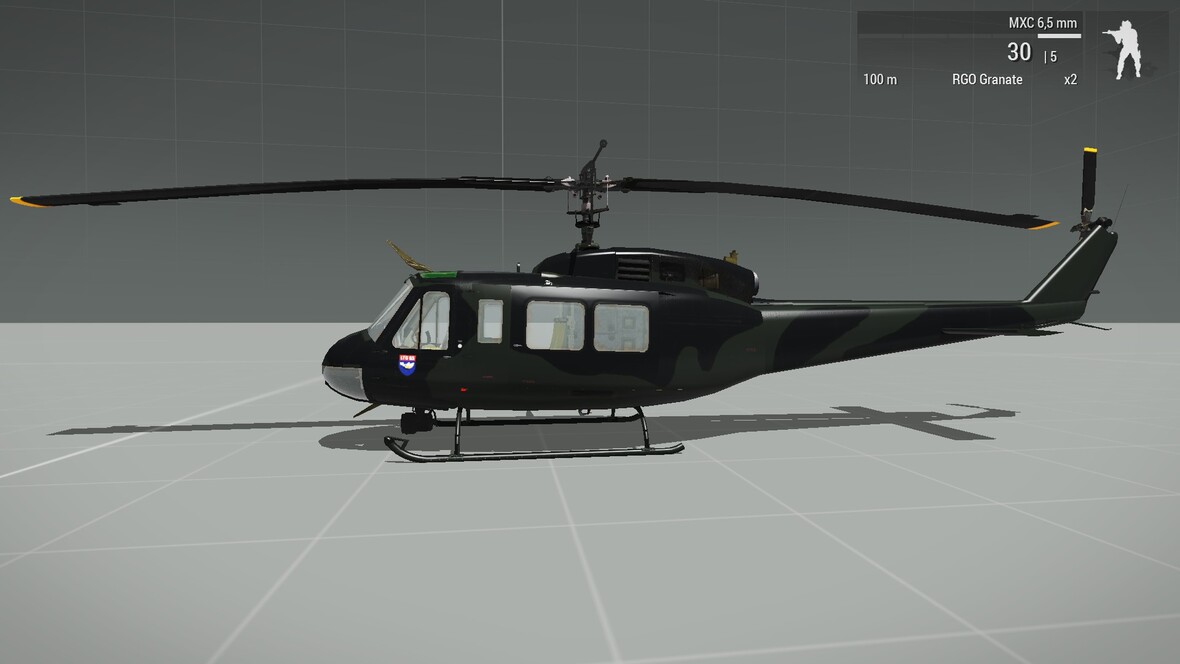 Bell UH-1D Dunkel