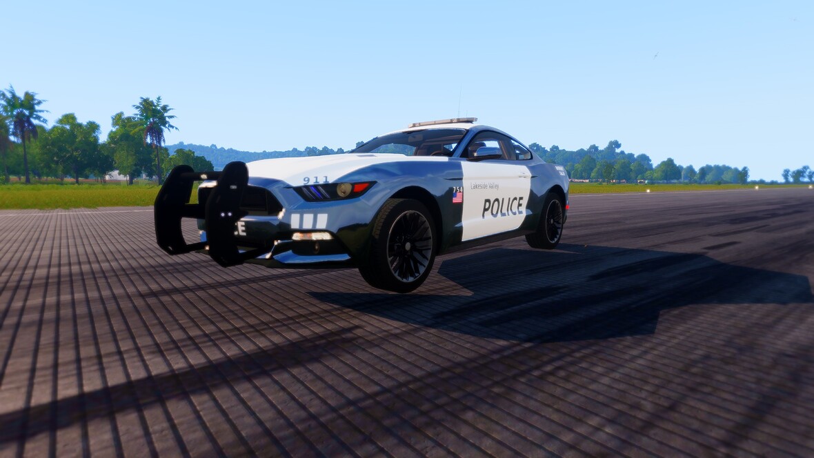 Ford Mustang Polizei