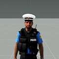 Neue Polizeimütze