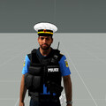Neue Polizeimütze