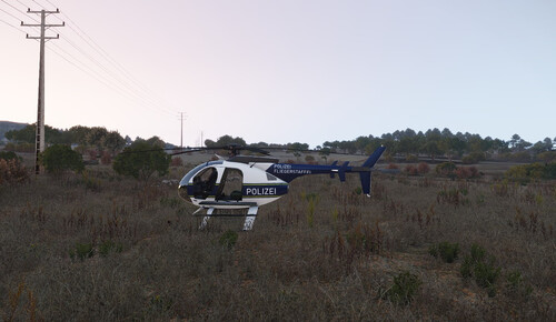 Polizeiheli ohne Logobranding