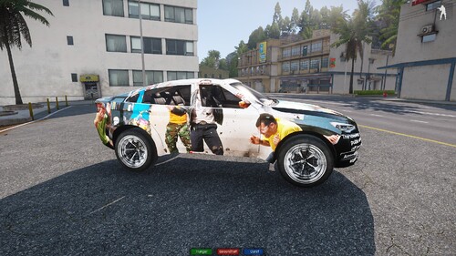 Jackass SUV Skin