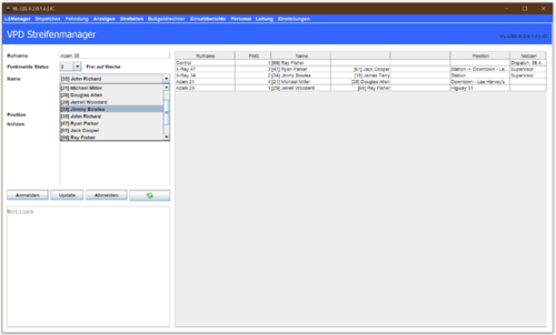 [LSS V.2.0.1.6 Highlights] Streifenmanager