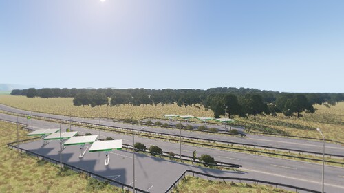 DryIsland Highway Tankstelle WIP