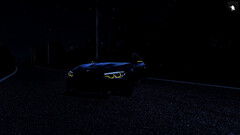BMW M5 Competition bei Nacht